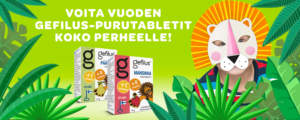 LGG Gefilus maitohappobakteeri lapset kampanja